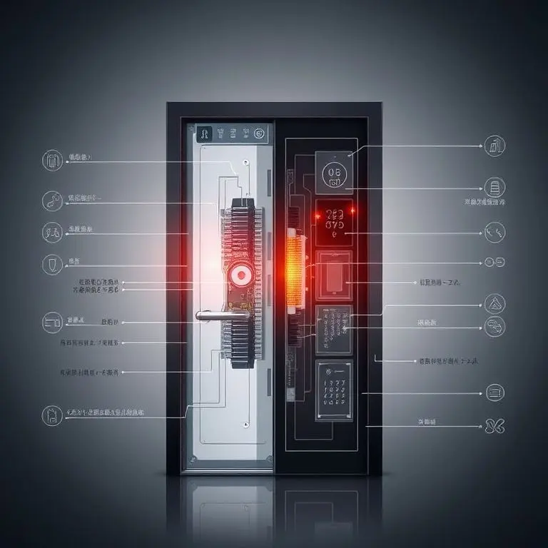 2. 深層分析:生体認証ドアの作動方式と核心メカニズム解剖